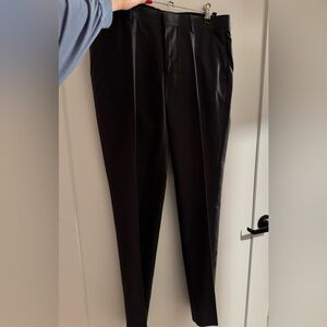 21men Classic Black Dress Trousers